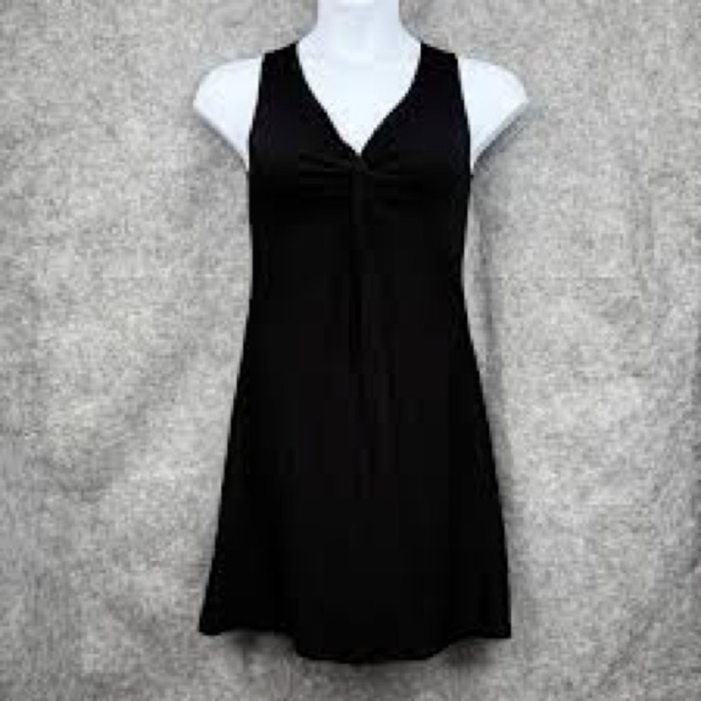 Eileen Fisher Black Mini Dress 0128